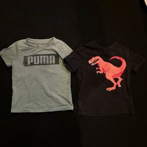 Puma and gap t-shirts